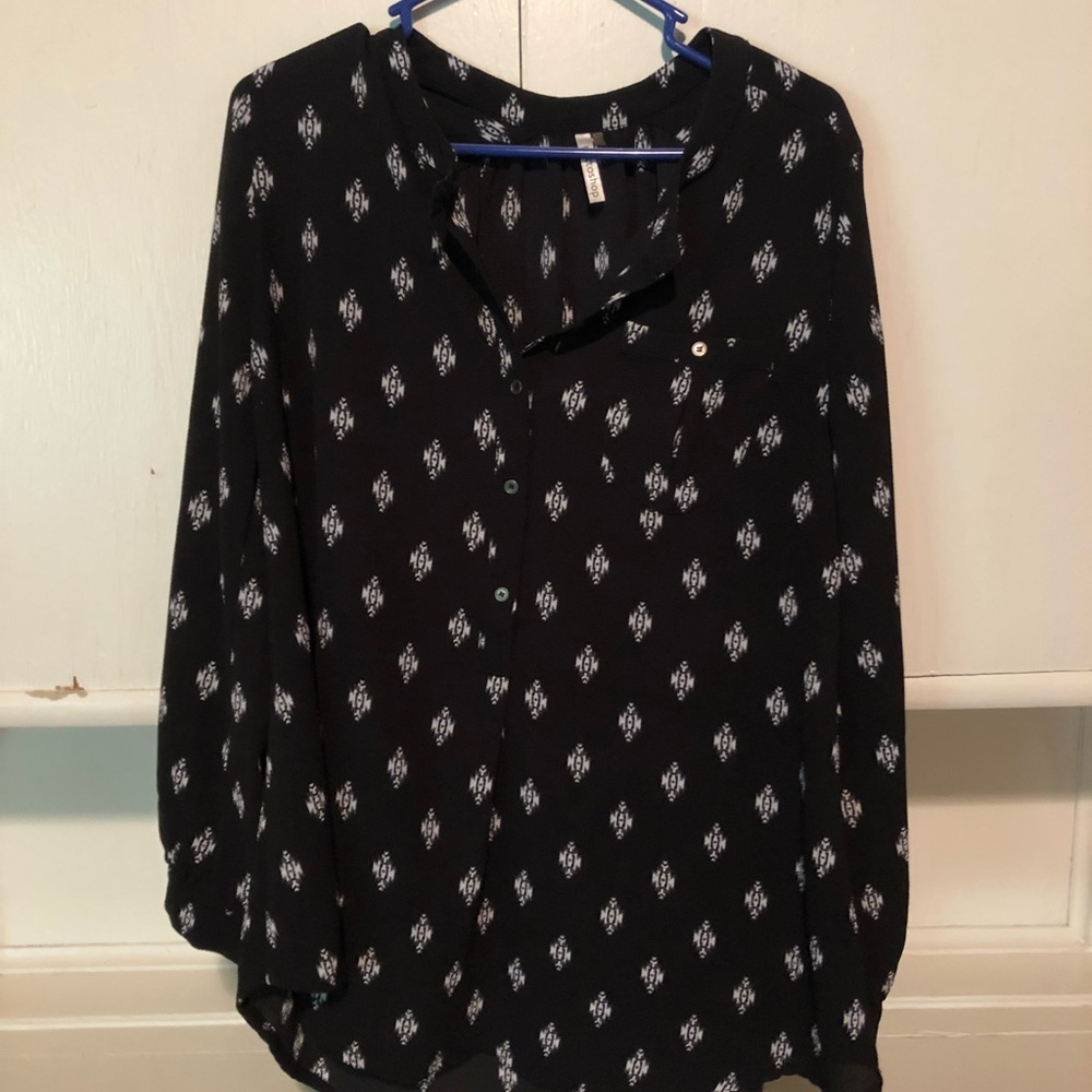Black Mittoshop Tunic Shirt